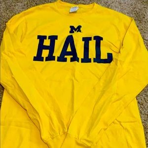U of M - “HAIL” long sleeve